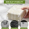 Acrylic Napkin Holder, Vertical Clear Guest Towel Holder, Waterproof Countertop