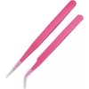 Hotop 핫탑 2피스 스트레이트 및 커브드 팁 핀셋 속눈썹 연장