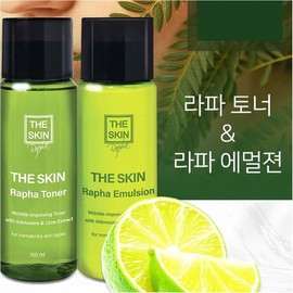 (더스킨)더스킨라파 토너150ml  에멀젼150ml 토너에멀젼세트/사은품증정-라파 수크림 20ml (The Skin) The Skin Lapa Toner 150ml Emulsion 150ml Toner Emulsion Set / Free Gift - Lapa Cream 20ml