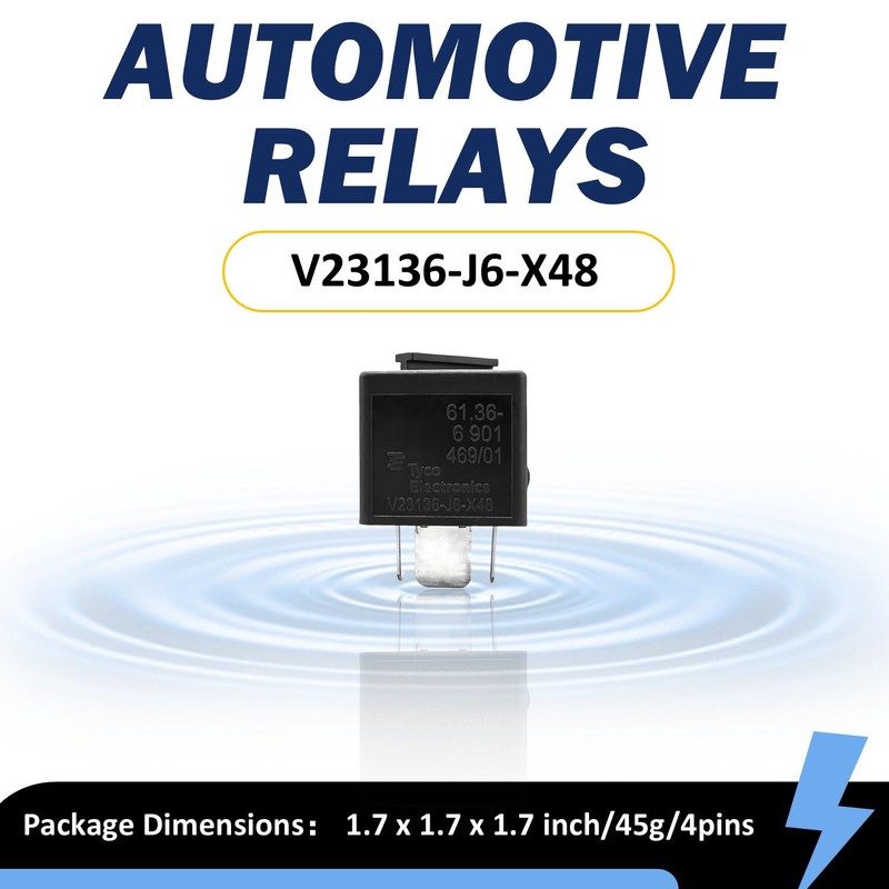 V23136-J6-X48 12VDC Automotive Power Relay for E90 E91 E92 E93