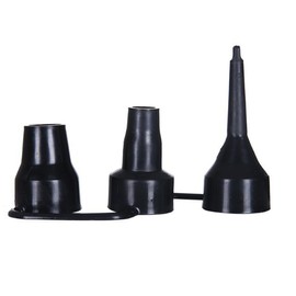 Helonge Air Pump Replacement Nozzles, 3 Pack Inflatable Pump Nozzles Head, Air Pump Inflator Adaptor Accessory for Partial Air Bed, Air Mattress etc