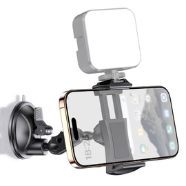 MAGJIEYX Compatible with MagSafe Car Mount, Magnetic Phone Holder for Car Dashboard with Suction