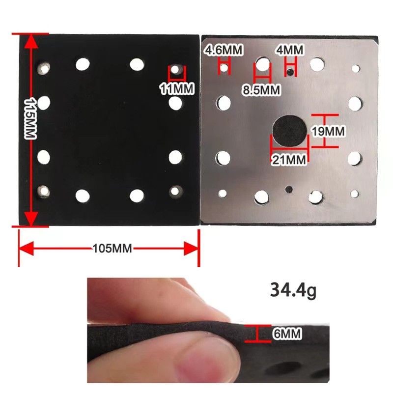 N442697 Sander Pad Assembly for DEWALT DWE6411 1/4 Sheet Palm