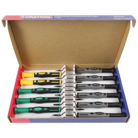 DURATOOL D03447 Precision Screwdriver Set, 11 Piece