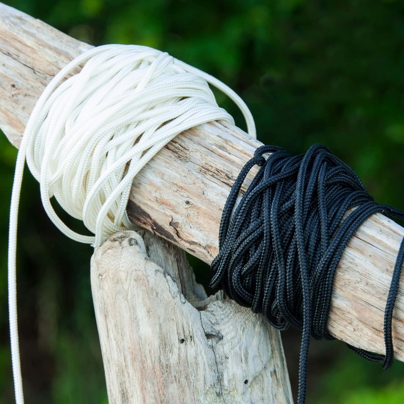 Abma Cord Paracord 0.1 inch (3 mm), 3 Cores, 11.8