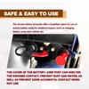 Lunwag 2PCS Battery Charger Post, Remote Battery Terminals 3/8" Stud