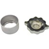 Aluminum Gas/Oil Tank Filler Neck with Twist-On Vented Cap
