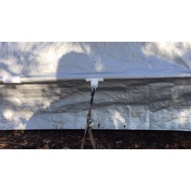 Side Saddle Tee-Hanging - 1 inch Side Snap Tee PVC Fitting - Furniture Grade