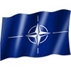 sportfanshop24 Flag NATO Hoisting Flag with Eyelets 150 x 90