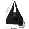 Bolso Tote Plegable de PU – Expansible y Ligero para