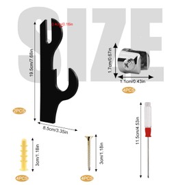 Sword Holder Wall Sword Stand Adjustable Katana Stand Acrylic Katana Bracket Wall Samurai Sword Holder Sword Wall Mount for Standard Swords