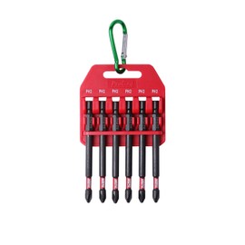 Protorq Impact Bit Set W/clip, 2 Phillips, 6-Piece,Industrial Strength, 3 1/2-Inch Length, 1/4" Hex Shank