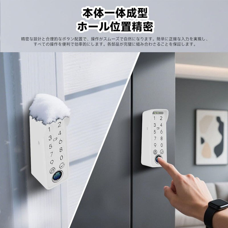 For SwitchBot Fingerprint Identification Pad Cover, Full Protection, Lightweight, Fall