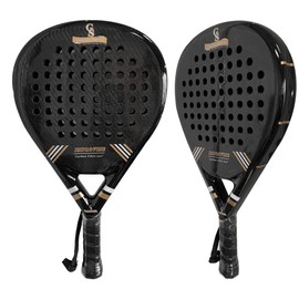 Padel Racket Carbon Fiber Power Lite Paddleball Paddle Tennis Racquets (1 Paddle Tennis Pop, One Size)