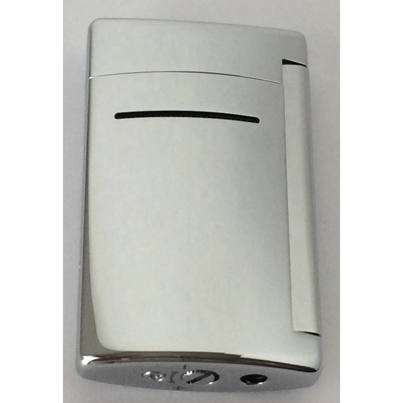 Dupont S.T. Dupont MiniJet Torch Flame Lighter, Chrome Grey, 10020
