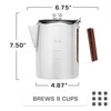 COLETTI Bozeman Percolator Coffee Pot — NO Aluminum or Plastic