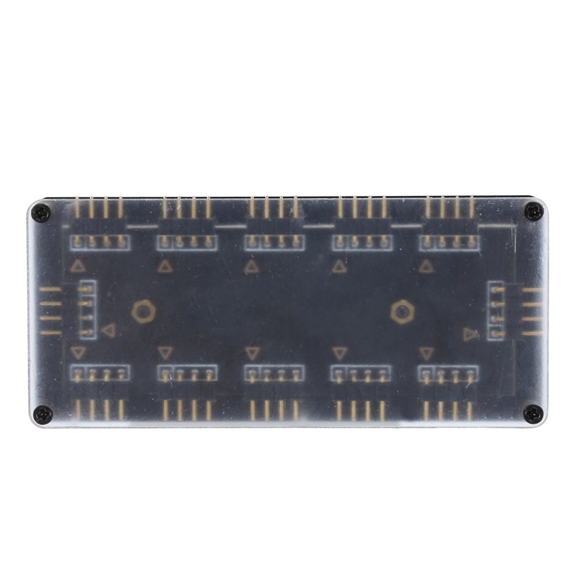12V 4‑Pin 10 Ports RGB HUB RGB Controller for PC