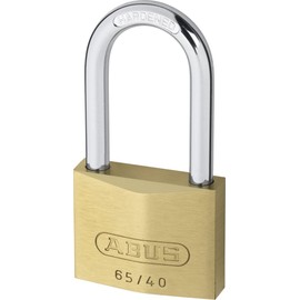 ABUS 04775 40mm Long Shackle Brass Padlock
