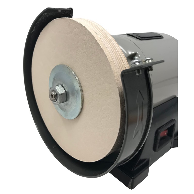 6" Pro Sharpening Supply Leather Honing Wheel Fits 6 in.