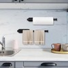 Stainless Steel Paper Towel Holder for Kitchen Loose Paper Towels