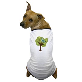 CafePress Partridge Pheasant Bird Pear Tree Dog T Shirt Dog T-Shirt, Pet Clothing, Funny Dog Costume
