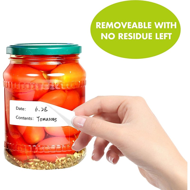 500PCS Kitchen Stickers Refrigerator Freezer Food Storage Date Content Labels-