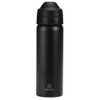 EcoCocoon Stainless Steel Water Bottle 600ml, Black Onyx