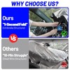 Windshield Sun Shade Umbrella for Honda Pilot 2016-2025, Foldable Front