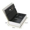 Jssmst Dictionary Shaped Safe, Hidden Safe, Combination Lock, Anti-Theft Storage,
