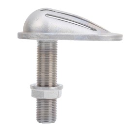 MJS023 Stainless Steel 316 Marine Boat Intake Strainer ThruHull Water Pickup Filter Scoop(MJS023-3 8 pouces )