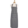 Dexam Classic Butcher's Stripe, Adult Apron, Longer length, Slate Grey
