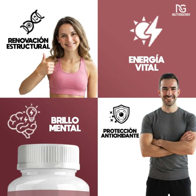 Vitaminas Crecimiento Cabello Nutrigenix