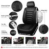 CAR PASS 3D Foam PU Leather Car Seat Covers, Universal