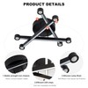 WELAKI LED Mount Ceiling Light, 30W Black Modern Close to