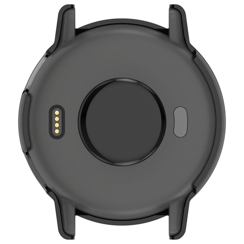 [Faygtni] GARMIN Compatible Vivoactive 5 Compatible One-Piece Case + Glass
