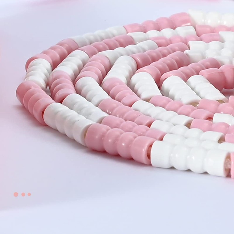 Alomejor Skipping Rope, Segmented Soft Beads Skipping Rope Adjustable Length