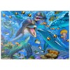 MyPuzzle Farbenfrohe Unterwasserwelt – Delfine, Meeresschildkröten & Tropische Fische -