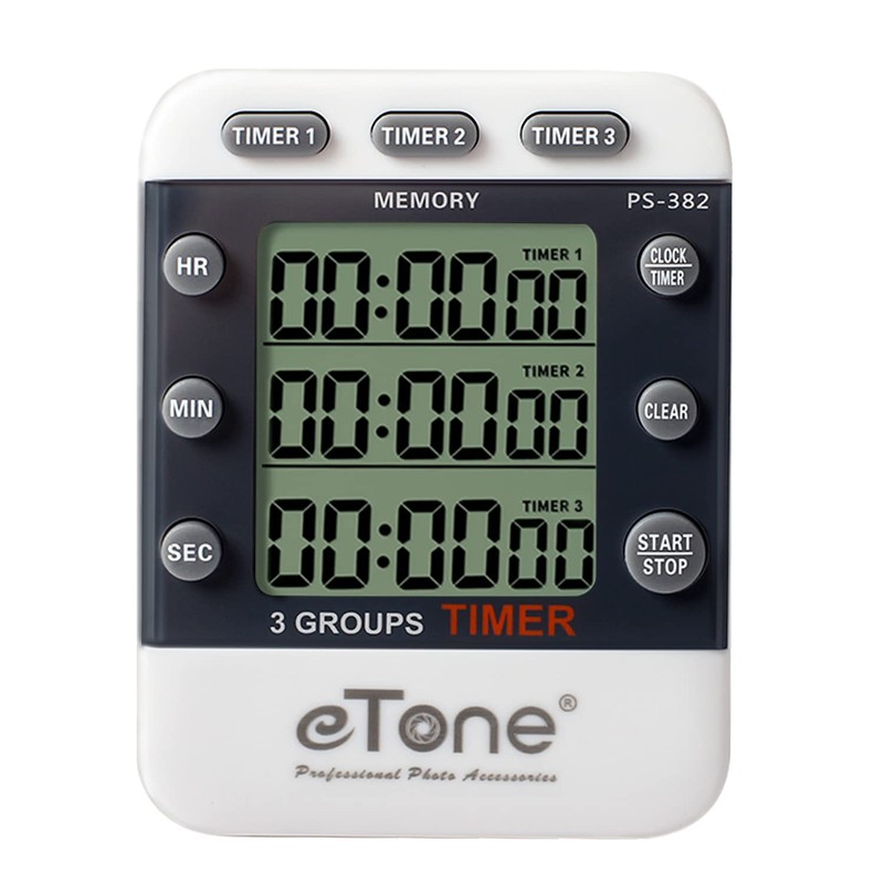 Digital Darkroom Timer Counter 3 Channel Triple Film Development Countdown