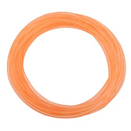 Wifehelper Polyurethane Round Belt, Smooth Surface, High Performance PU Drive Belt, Urethane Round Belt for Drive Transmission, Orange (3 mm x 10 m)