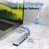 USB C Hub, JESWO 6 in 1 USB C Adapter