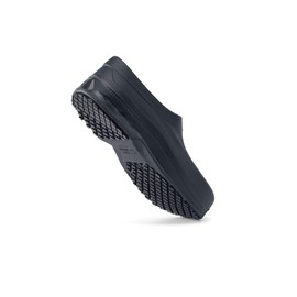 Shoes for Crews Radium, Men's, Women's, Unisex Slip Resistant Work Clog, Black, Men's Size 13/Women's Size 15