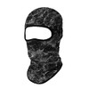 Black White Motion Electric Lightning Elements Camouflage Camo Balaclava Hood