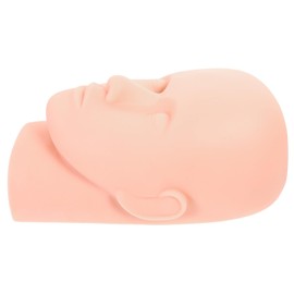 OHPHCALL Professional Eyelash Extension Training Head for Beginners Mannequin Head Lash Practice Makeup Practice Face