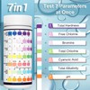 EASYTEST 7-Way Pool Test Strips, 150 Strips Water Chemical Testing