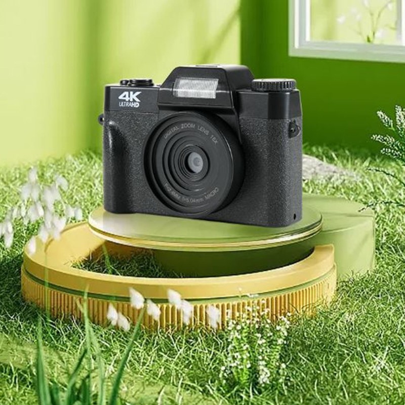 4K Digital Camera 16x Digital Zoom 48MP Vlogging Camera with