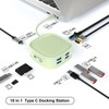 USB C Docking Station 10 in 1 PD Fast Charging