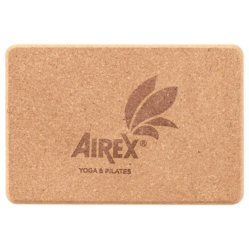 AIREX Eco Yoga Block Cork, 22.5 x 15 x 7.4