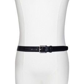 Vince Mens 1 Inch Spazzolato Belt, Stylish Fashion Accessory for Everyday Wear, BLACK, 38