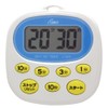 YNAC LT025WA Easy Operation Kitchen Timer, Splashproof, 3.2 x 3.0