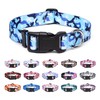 Suredoo Adjustable Nylon Dog Collar with Patterns, Soft Comfy Pet